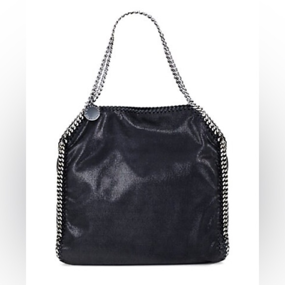 STELLA MCCARTNEY ❌SOLD❌
Shaggy Deer Falabella Shoulder/Tote Black